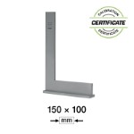 Anslagsvinkel 150x100 mm DIN 875/1 (Inkl. Certifikat)